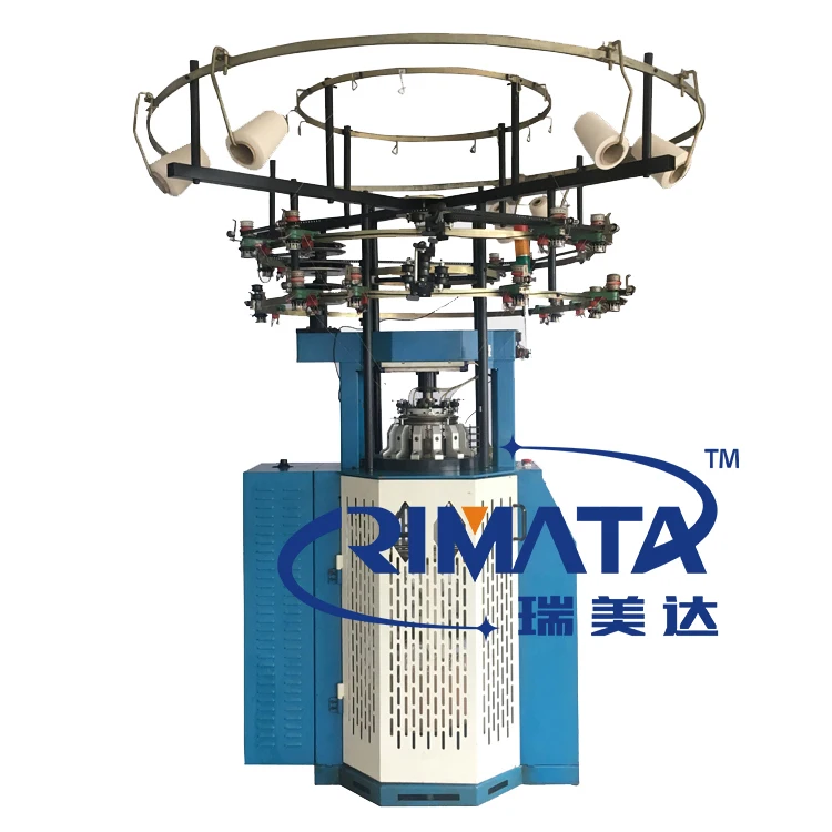 High speed automatic rib cuff circular knitting machine for making cuff