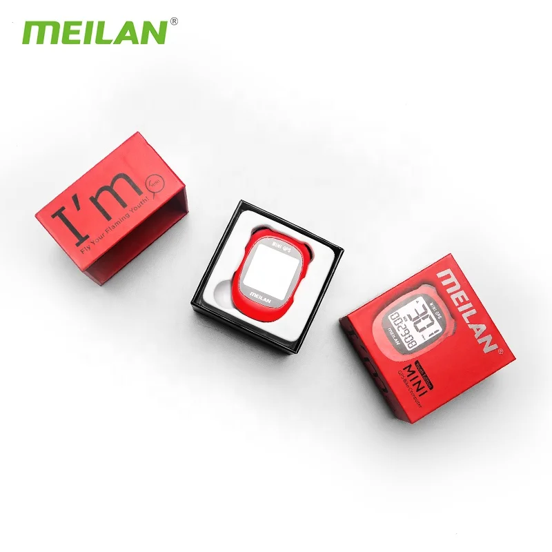 Bicycle Accessories Meilan Mini GPS Cycling computer odometer bicycle cheap wireless computer waterproof rechargeable battery