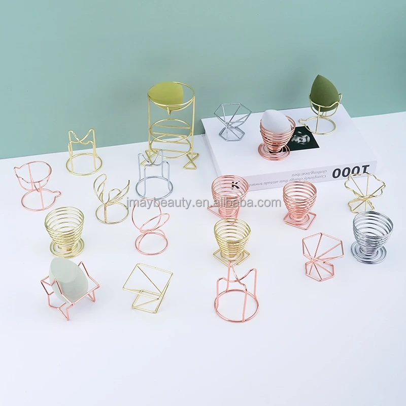 Custom Shape Make up Sponge Blender Drying Stand Storage Egg Powder Puff Display Cosmetic Holder Makeup Sponge Stand