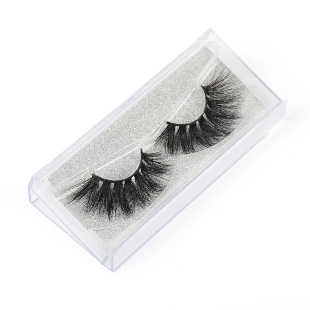 Wholesale Mink eyelashes 100% handmade 100% human hair made false eyelash synthetic hair lashes