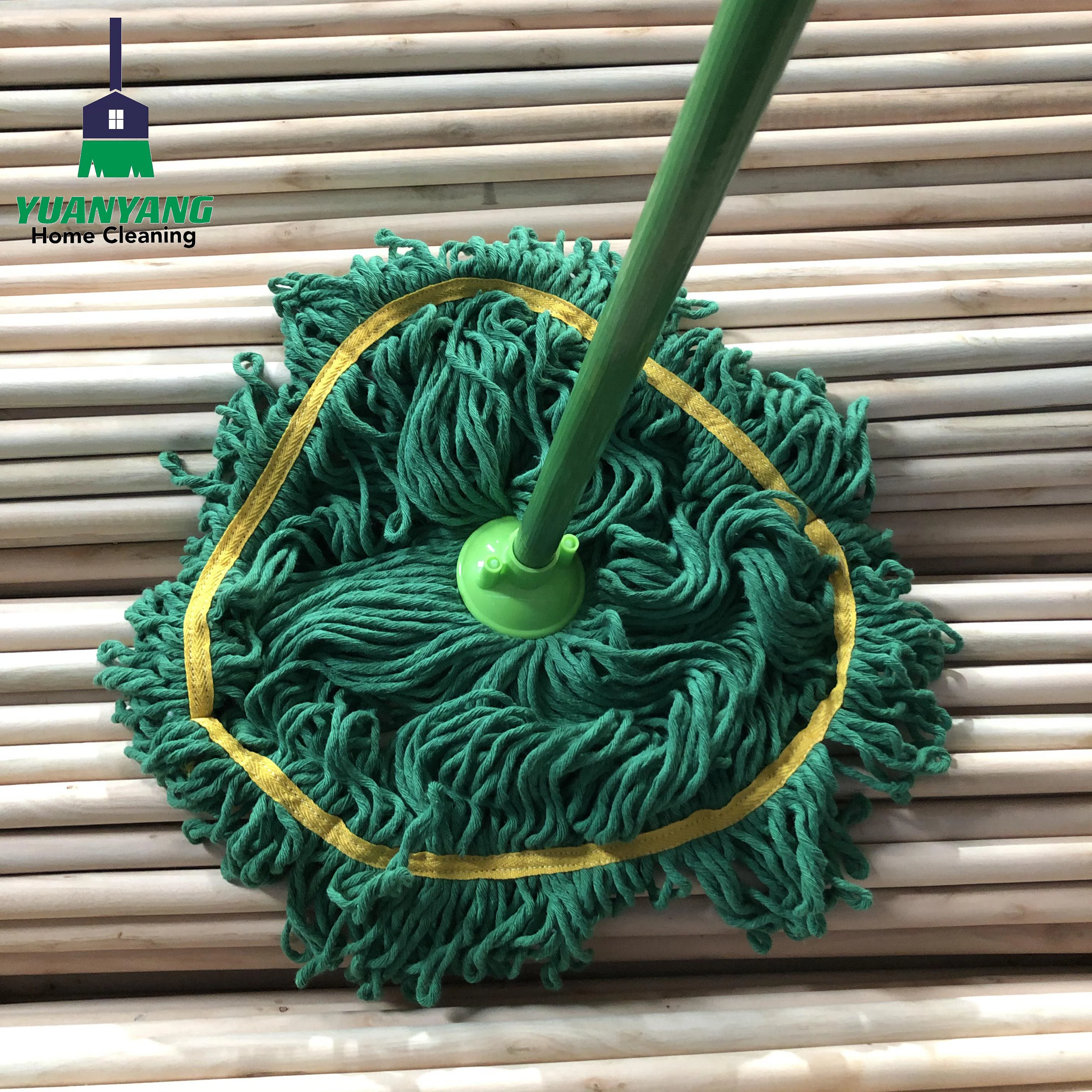 Factory Direct Sale Rotating Mop Microfiber Head Floor Cleaning Mop Self Wringing Water Magic Rotary Lazy Cleaning Twist Mop