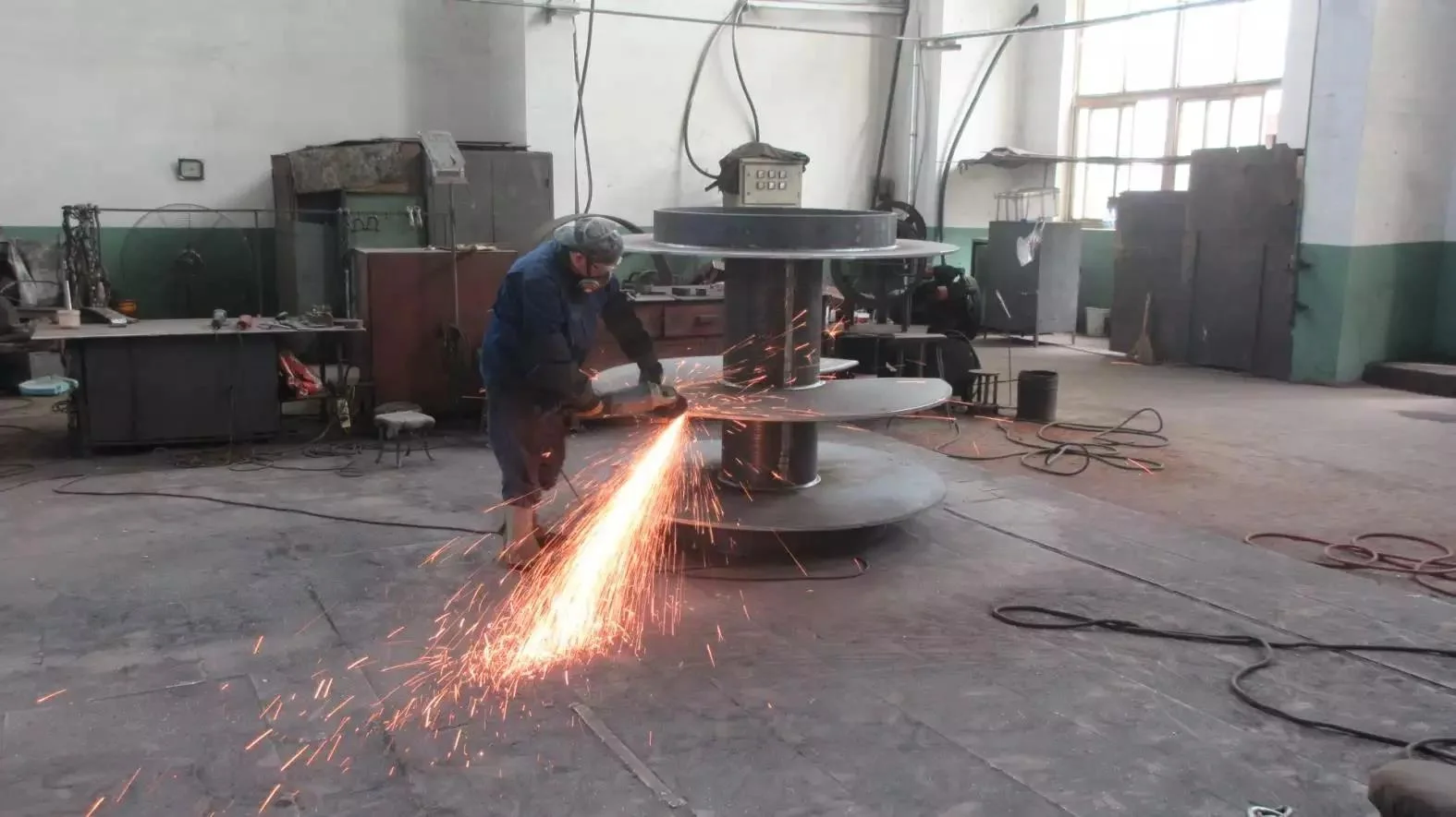 OEM capstan table, petrol capstan winch, mooring winch