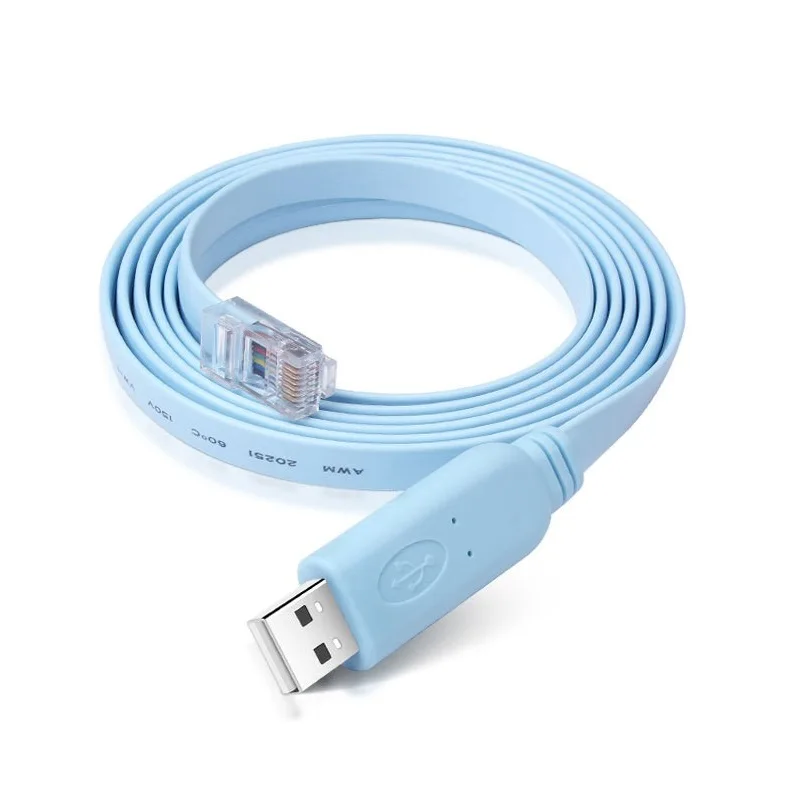 USB to RJ45 debugging Cable USB to Console debugging Cable applies to Cisco Huawei H3C switch configuration Cable