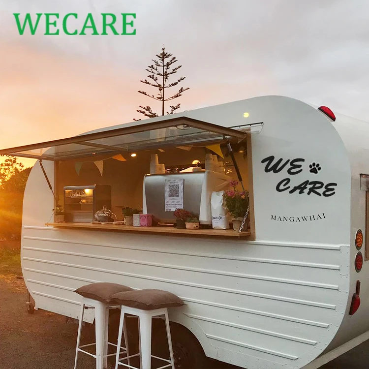 Wecare винтажный Романтический передвижной фургон тележка для фаст-фургона с сертификатом