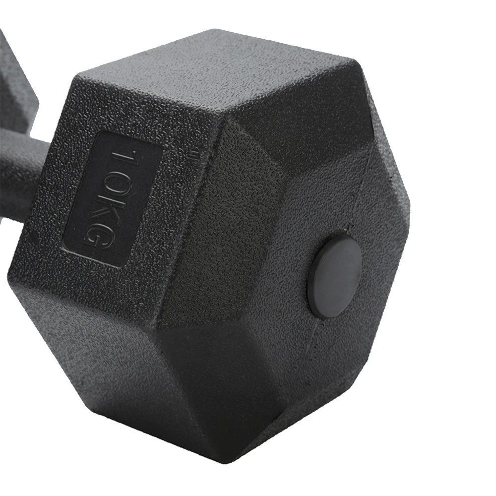 Custom Weights Home sport Workout Pvc Coated Iron Sand Filled Hex Dumbells In Pounds