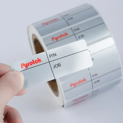 Custom Wine Metallic Label with hot foil custom logo print 500ml beverage label