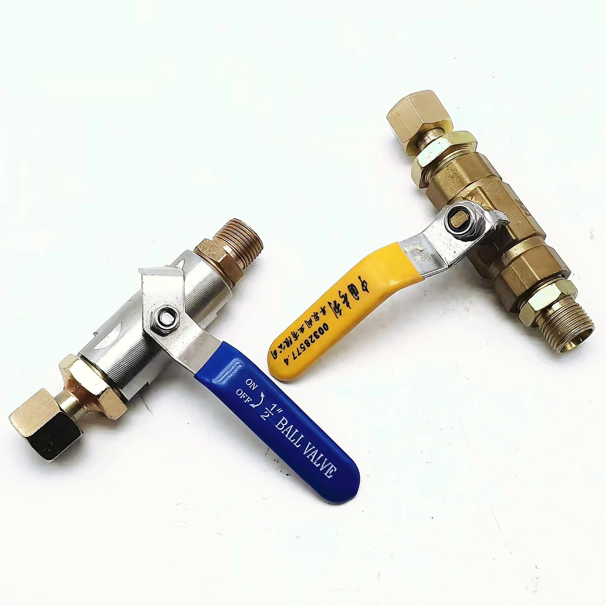 Compression ball  high pressure 6000 with handle 1/2 gas double ring NPT internal thread ball valve