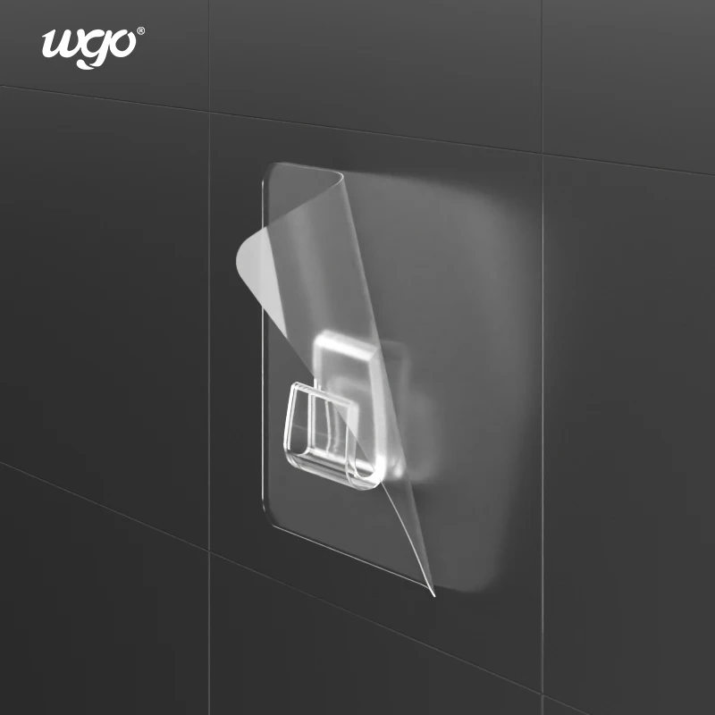 Funky Wall Hanging Hook Hat Hooks Wall-mounted Adhesive Shelf Bracket Seamless Metal Clip Screw Buckle Adhesive Screw