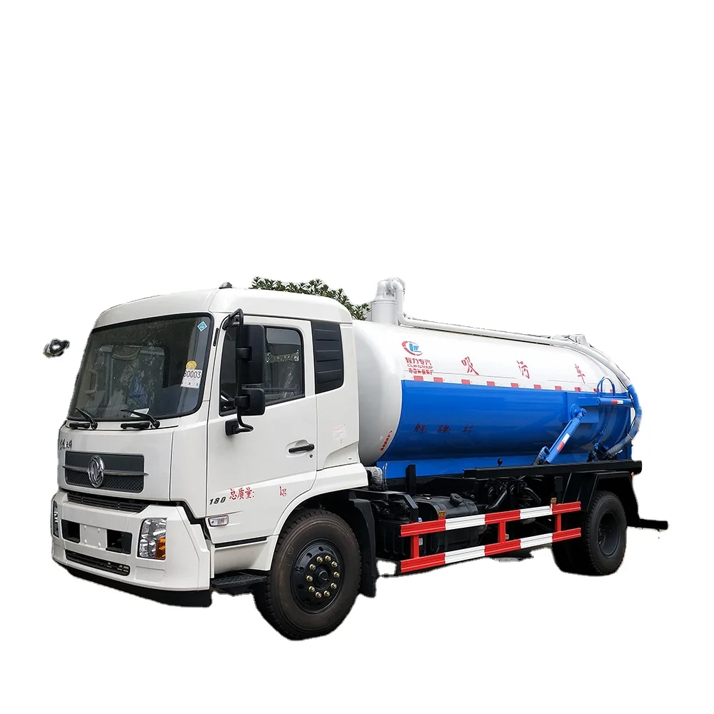 Low price 10m3 vacuum sewage suction tanker truck for sale