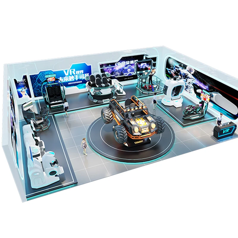 A complete set quick opening  Quick profit multiplayer  VR simulator vr game machines for vr Theme Park