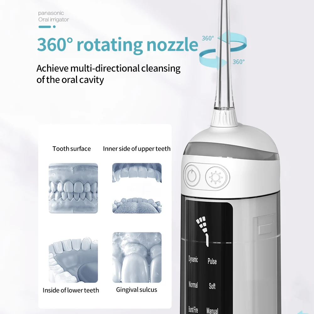 Wholesale Oral Hygiene Water Dental Flosser Electric Cordless Oral Irrigator Water Flosser for Teeth Clean