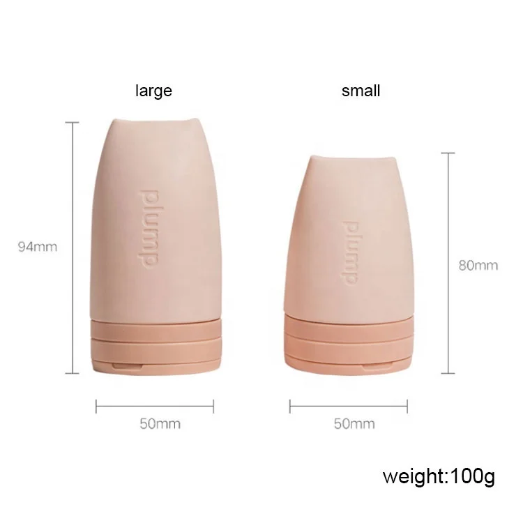 Portable 90ml 60ml Silicone Travel Bottle Set Leak-Proof Squeezable Tubes Shampoo Bottle Customizable Logo Useful Travel
