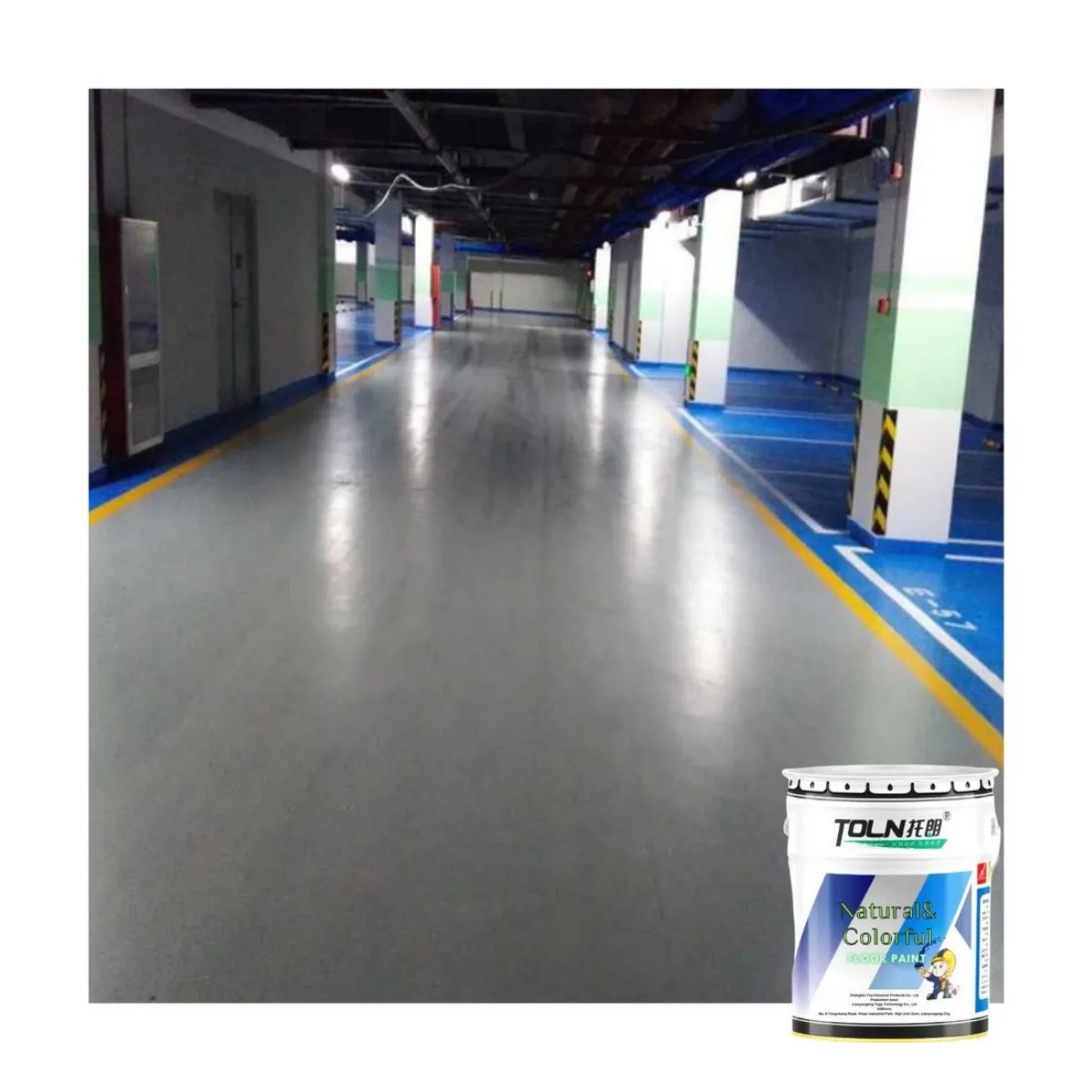 Manufacturer  Waterborne Two Components Industrial Epoxy Floor Primer Paint