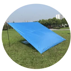 Mountain cattle Hot Selling 3X5M Waterproof Tent Hiking Waterproof Camping Tarp 190 T lightweight Sun Shelter