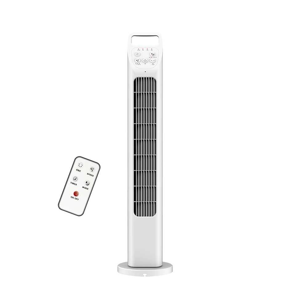 Cheap bladeless fans air cooling standing tower fan with remote control tower & pedestal fans