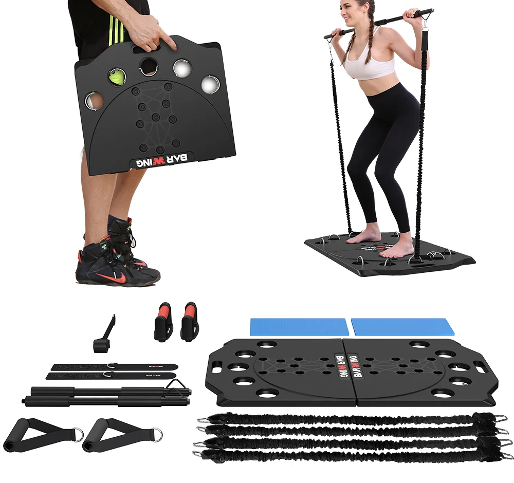 Super September Portable push up board muscle 16 In 1 Body Building Fitness Exercise Equipment System Push Up Board Home Gym