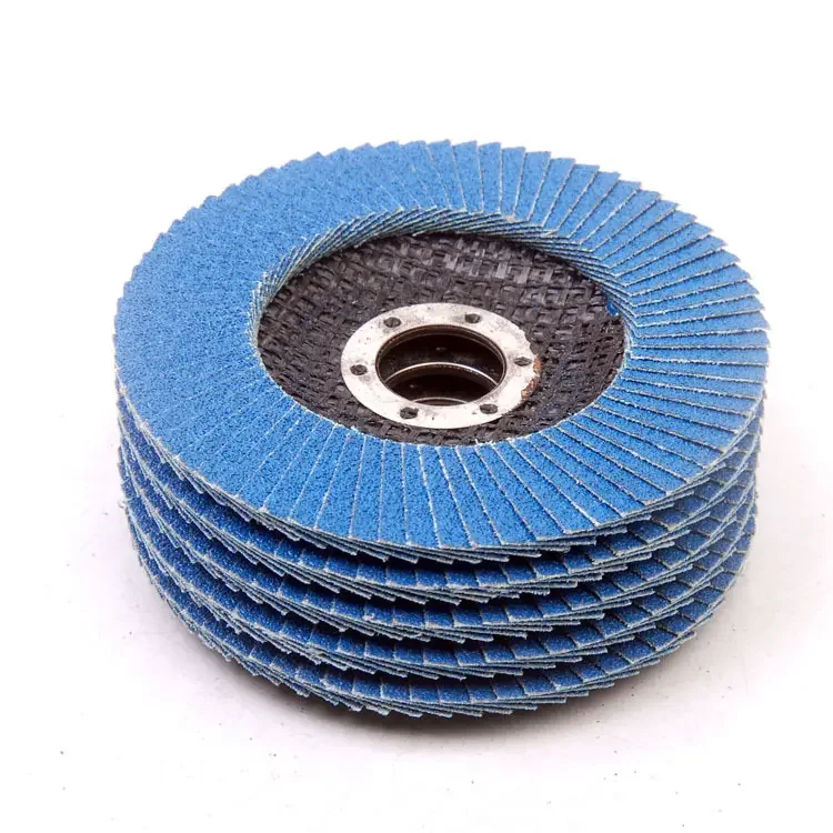 Angle grinder for 115mm  4-1/2 inch  calcined alumina polishing stainless steel and wood flap dsic