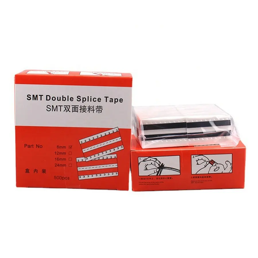Smt двойная лента для сращивания 8 мм желтая 500 шт./коробка используйте на катушках Smd соединения