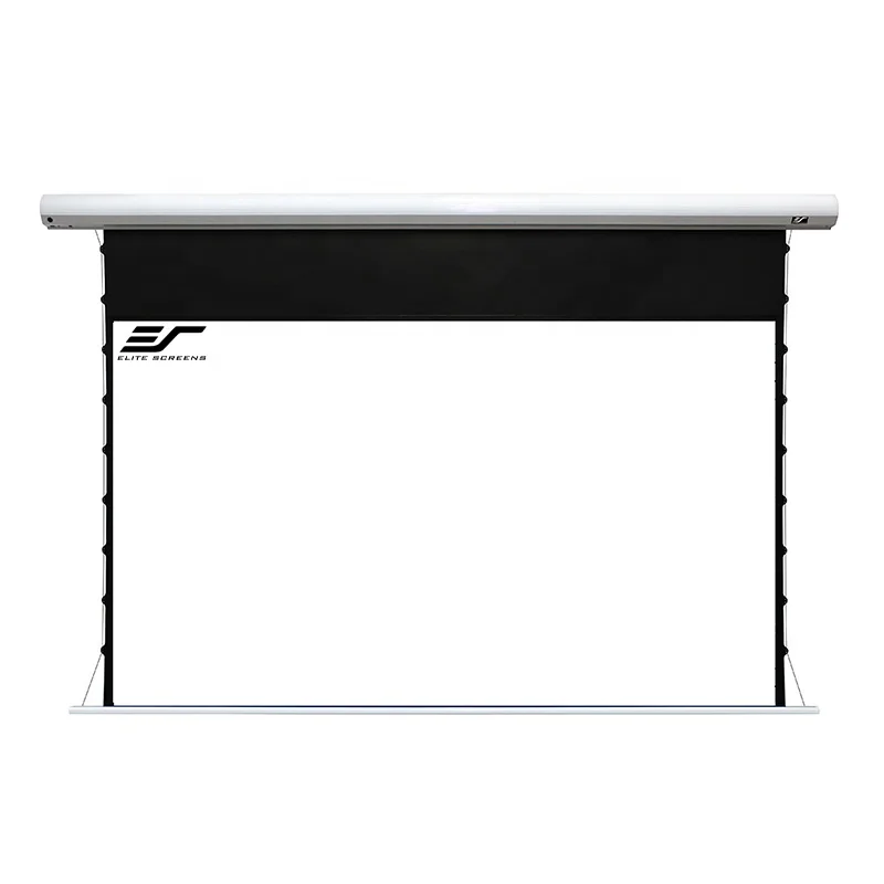 Elite Well-made electric motorized DUAL projector screen SKT 84inch16:9