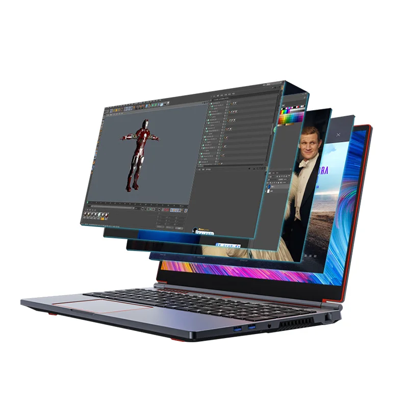 16 дюймов Core i9 9880H GTX 1650 Гб оперативной памяти 32 встроенной 64 ГБ 256 512 1 ТБ SSD для редактирования видео рабочей станции компьютерный геймер портативного