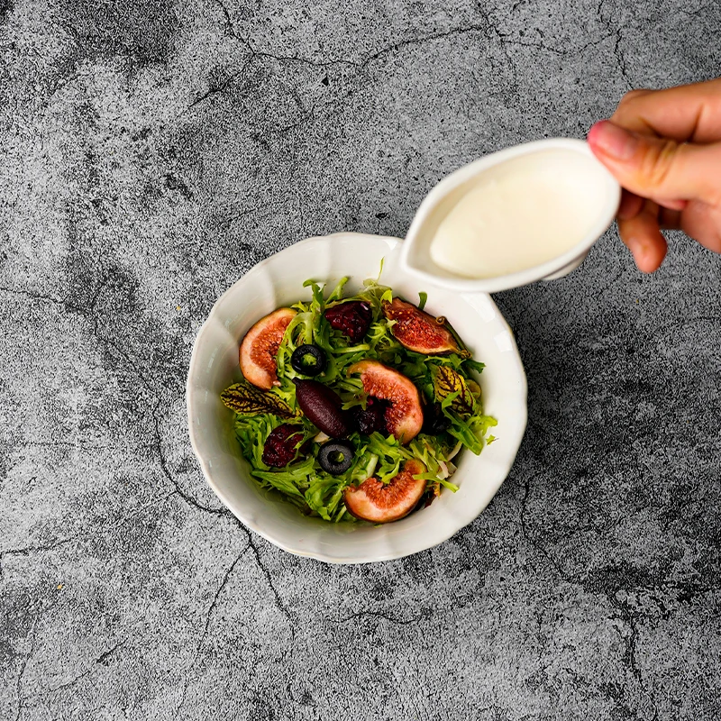 Vintage Pottery Chinese Salad Soup Bowl Big Size Porcelain Noodle Bowl Japanese Style Ceramic Ramen  Bowl