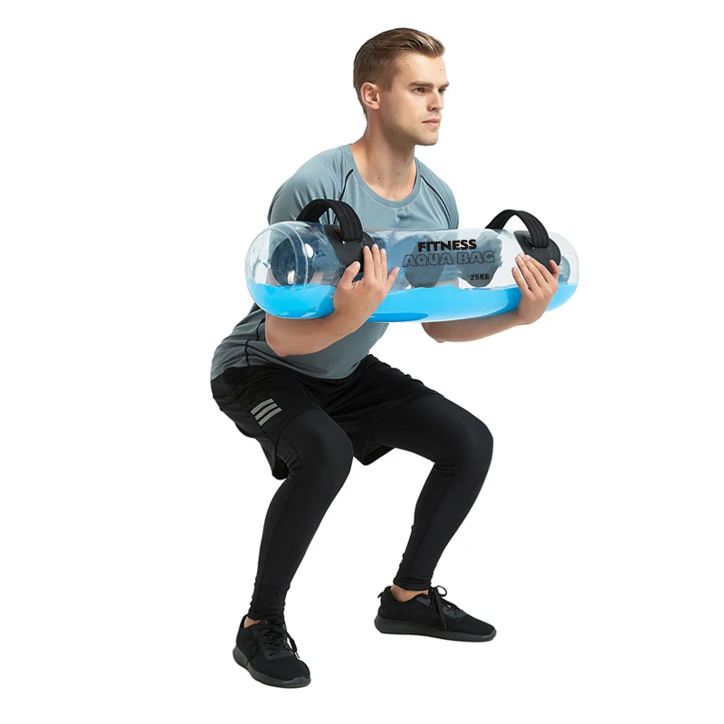 New products Amazon Best Seller Strength Power Training Adjustable Weight Lifting Bag Water Bag Adjustable PVC Fitness Aqua Bag