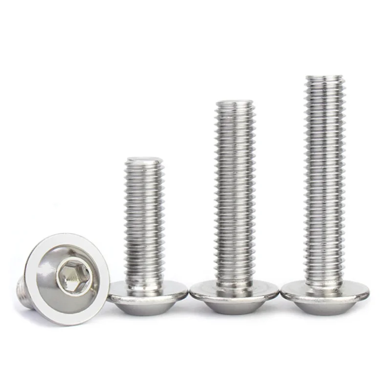 Stainless Steel M2 M2.5 M3 M4 M5 M6 M8 Phillips Thin Flat Head Laptop Screw Wafer Ultra Low Head Screw
