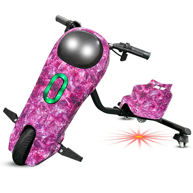 Safe Durable 3 Wheel Electric Smart Drifting Scooter Drift Tricycle Kick Foot Scooter