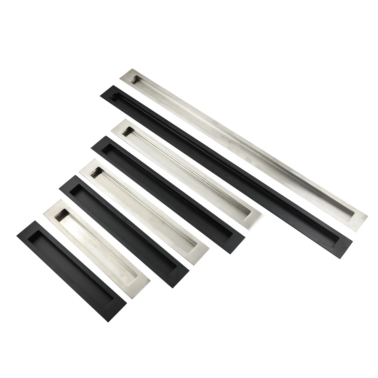 304 stainless steel concealed kitchen cabinet door handle