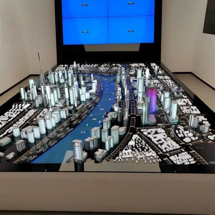 3D архитектурные модели для выставочного масштаба особняк городской миниатюрный планировочный дизайнерский масштаб
