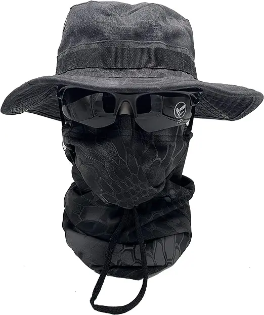 bandanas and Hats for Men Women Bucket Hat Boonie Hat Foldable Hiking
