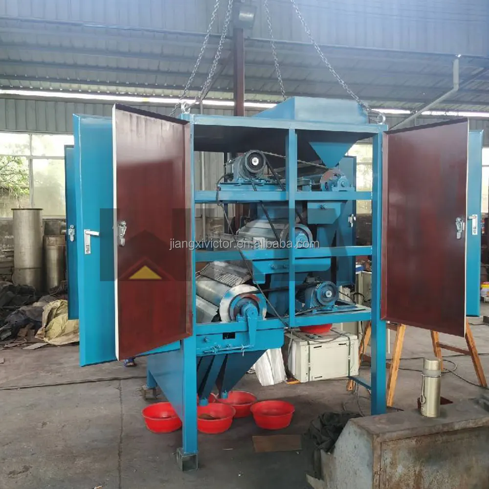 Dry Roller Magnetic Separator, High Intensity Magnetic Roller Separator, Magnetic Separator Machine for Monazite