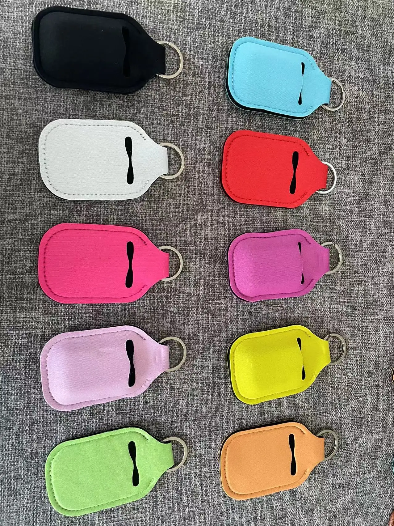 wholesale  accessories personal alarm window breaker lipgloss bottle opener pom poms set safety women self defense keychain