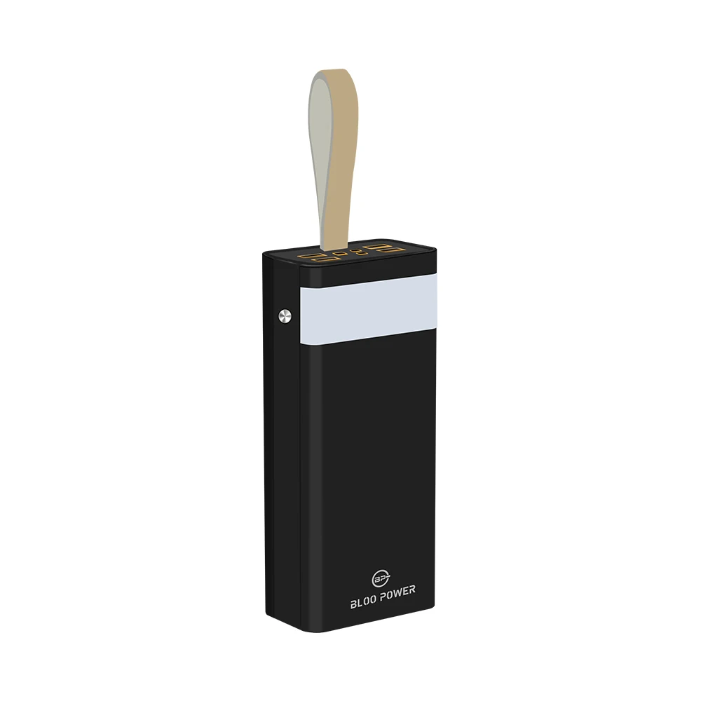 30000mah Power Bank & Power Station Mobile Phone Fast Charging Power Bank Supply Dual USB PD Portable Charger With Led Light