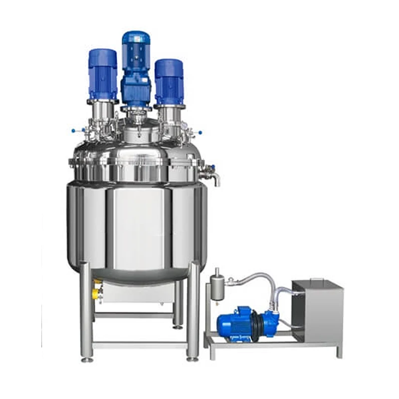 Multi-function Equipment Dosing Pes Stainless Steel Mixing With Agitator High Shear Mixer Tank