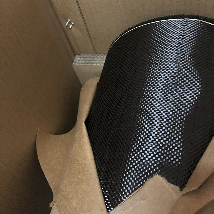 3k 6k 12k Black Twill Weave Carbon Fiber Fabric 100% Prepreg Carbon Cloth