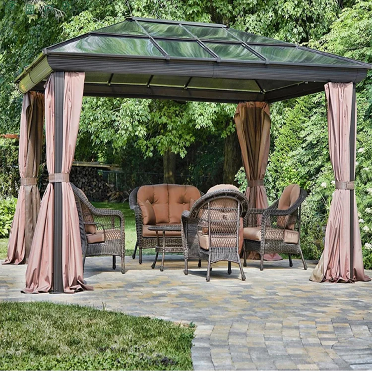 
China sun room outdoor glass room for garden glass house aluminum sunroom 