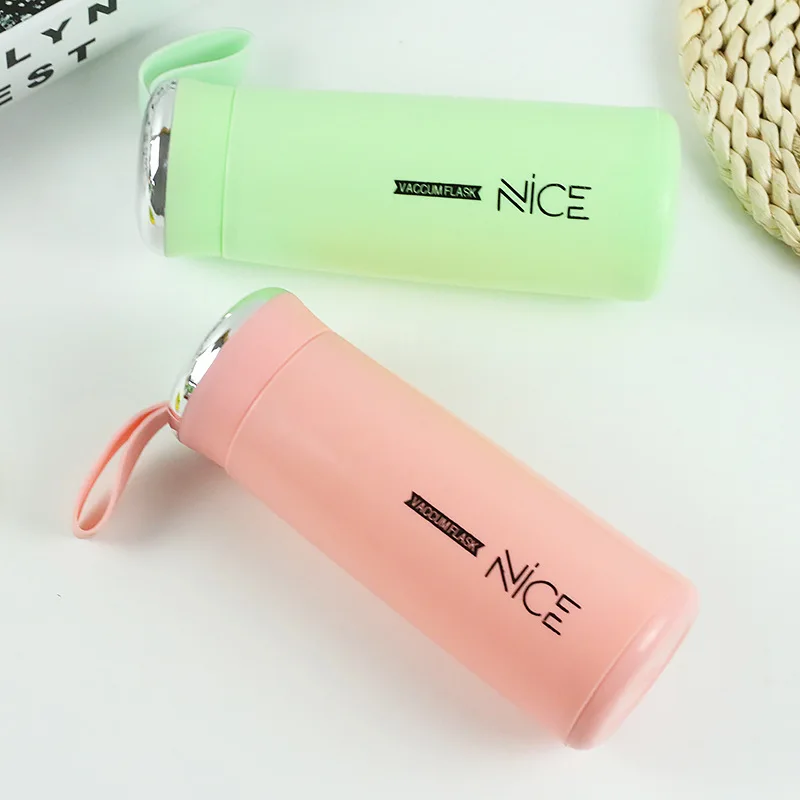 Hot Selling 2024 New Nice Water Cup Bottle Nice Plastic Glass Cup Cute Student Tumbler Promotion Gift Cup Printed Logo Bottle