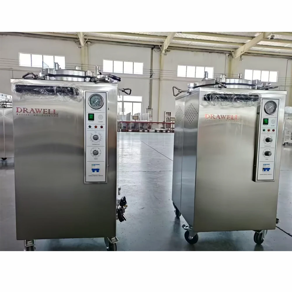 Sterilization Machine 35L 50L 75L 100L Automatic Vertical Pressure Steam Autoclave