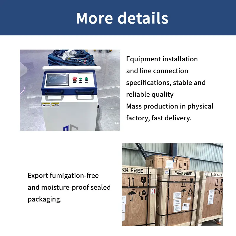 High Performance 3 In 1 Fiber Light Weld 1500W 2000W 3000W Laser Welding Machine
