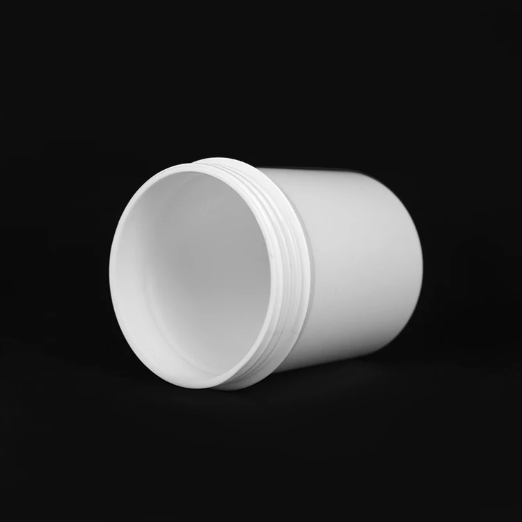 250ml empty white bio degradable material organic sustainable pla corn starch jar