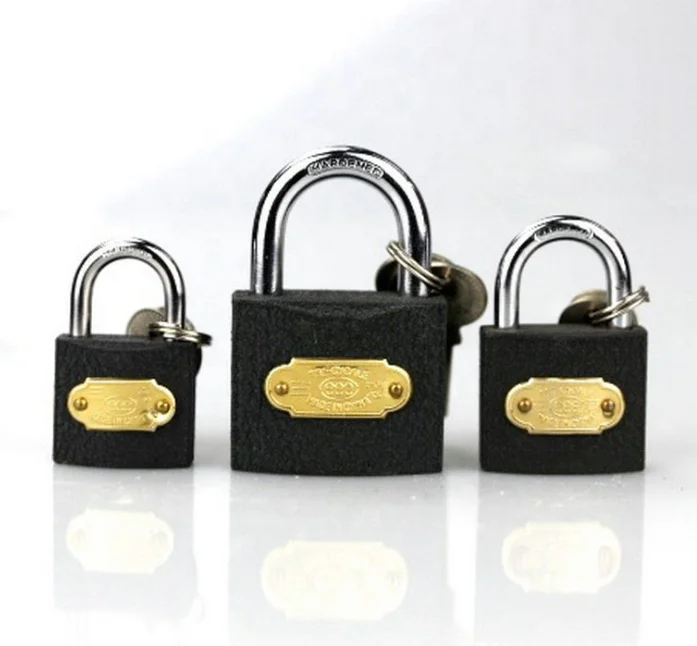 Heavy Duty Black Color Paint Iron Padlock