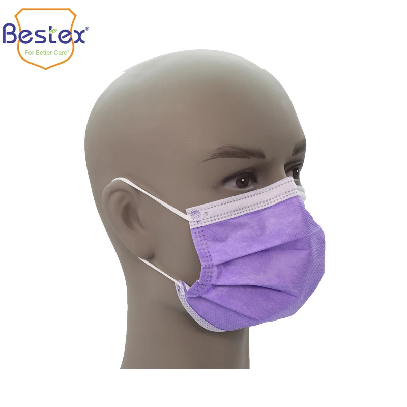 Wholesale Cheap Non Woven Surgical Custom Facemask 3 Ply Medical Face Mask Masker With High Material