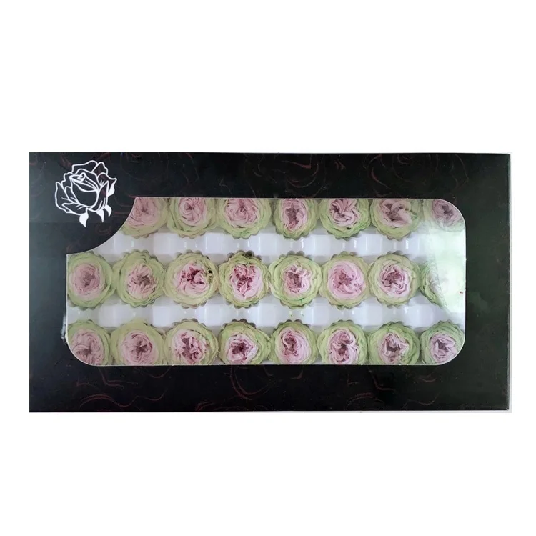 Real natural preserved roses the stabilized flowers preserved austin rose head with factory price