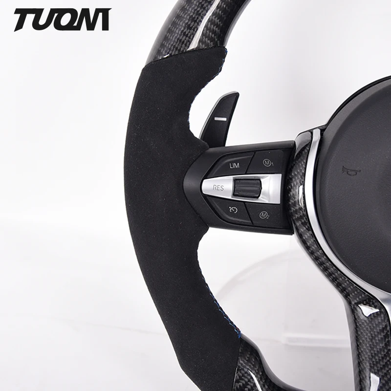 hot sale modify  color carbon fiber steering wheel For BMW m5 f90