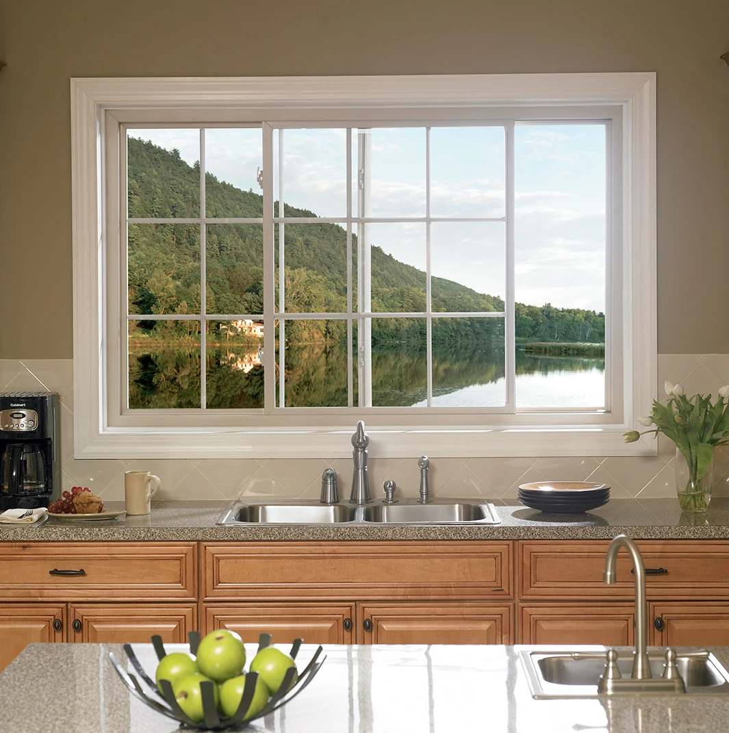 Cheap Price Aluminum Profile Horizontal Glass Windows Aluminum Alloy Frame Sliding Window