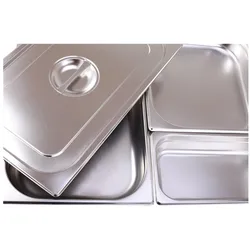 Европейский гастроемкий пищевой контейнер из нержавеющей стали для отеля, ресторанное оборудование ss201 1/1 1/2 1/9 gn pan