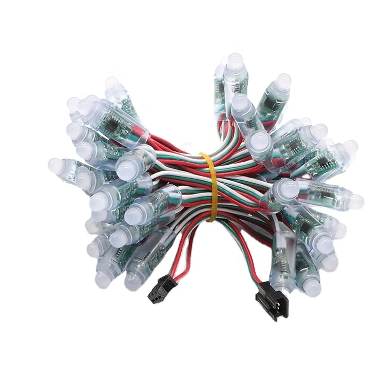 Outdoor Full Colors Pixel LED Light letter channel decoration rgb pixel ws2811 12mm 5v 12v led pixel light