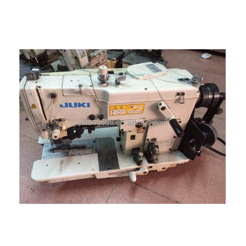 Used japan jukis 781 Lockstitch Button hole Sewing Machine