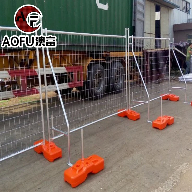 6 feet x10 feet Australia Temporary portable fence Factory Price Customized Powder Coated and Galvanized Fence